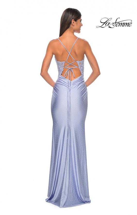 La Femme 31301 - V-Neck Dress