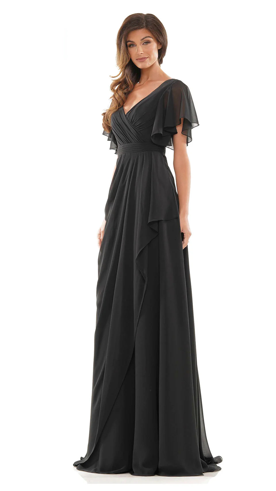 Marsoni by Colors M320 - Flutter Sleeve Dress