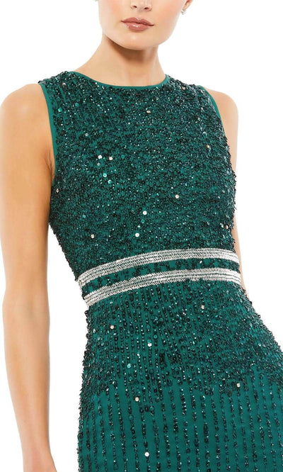 Mac Duggal 10509 - Sleeveless Sequin Dress Cocktail Dresses