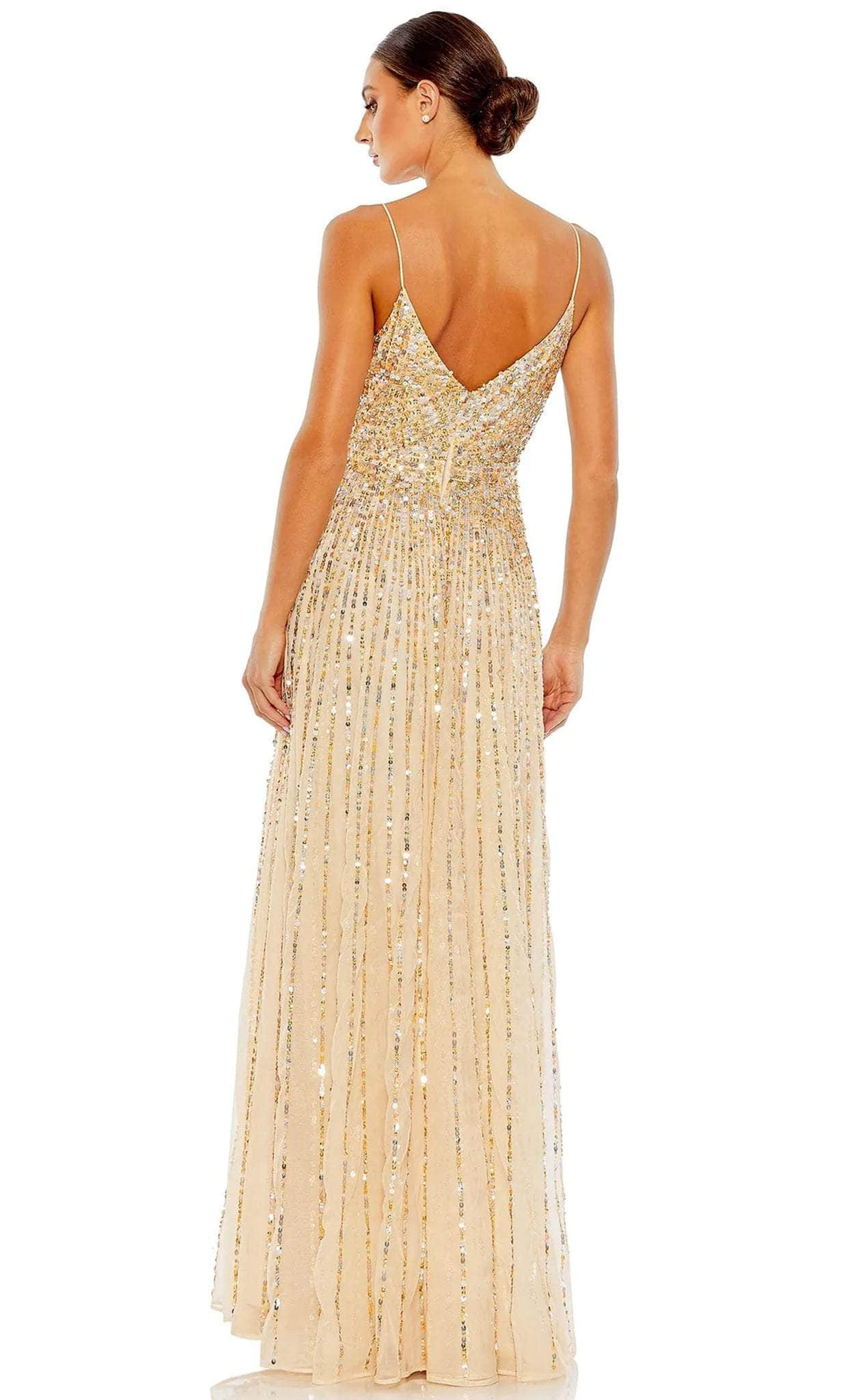 Mac Duggal 10928 - V-Neck Gown