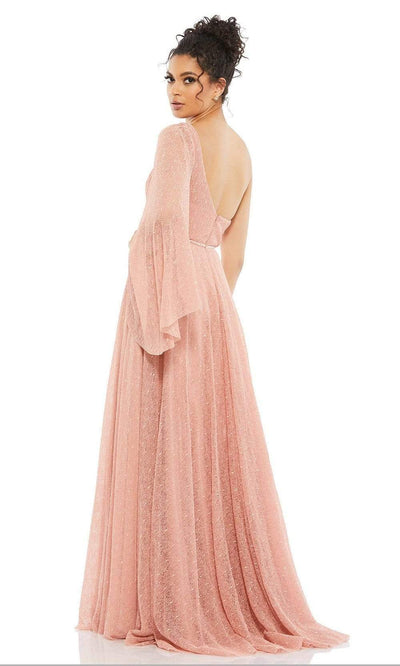 Mac Duggal - 11244 Lace Asymmetric A-Line Gown Evening Dresses
