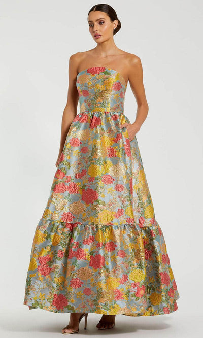 Mac Duggal 11825 - Tiered A-line Gown with Pockets Prom Dresses