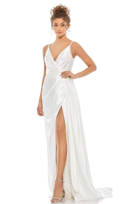 Mac Duggal - 12443 Long Draped A-Line Gown Special Occasion Dress