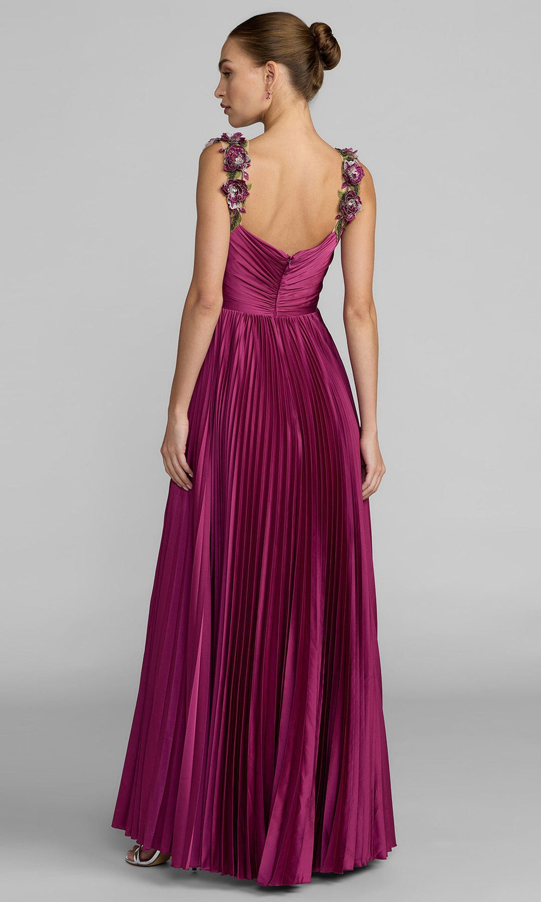 Mac Duggal 13263 - Pleated A-Line High Low Prom Gown