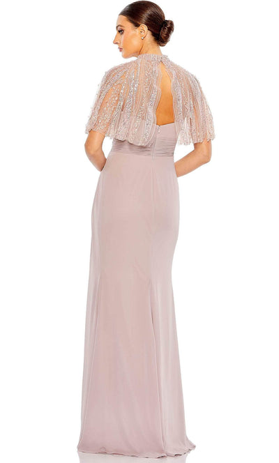 Mac Duggal 20467 - Embellished Cape Sleeveless Evening Dress Special Occasion Dress