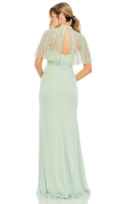 Mac Duggal 20467 - Embellished Cape Sleeveless Evening Dress Special Occasion Dress