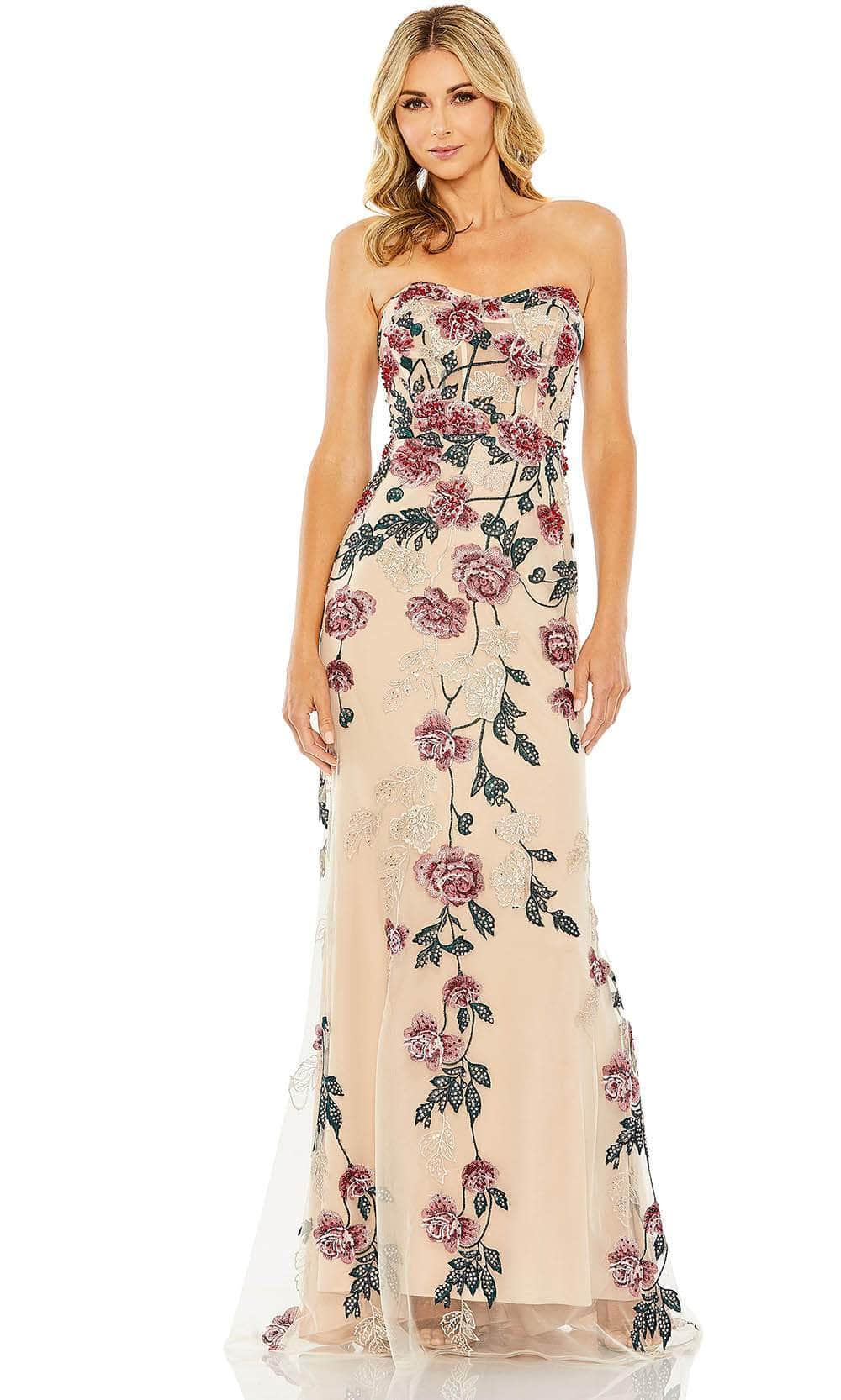 mac duggal embroidered dress Mac Duggal 20581