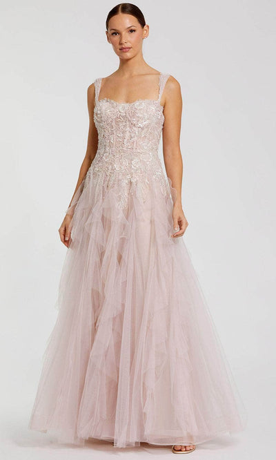Mac Duggal 21095 - Beaded Tulle Sweetheart Dress Ball Gowns