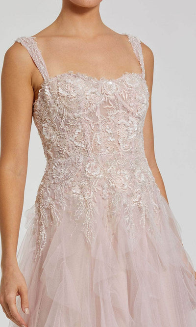 Mac Duggal 21095 - Beaded Tulle Sweetheart Dress Ball Gowns