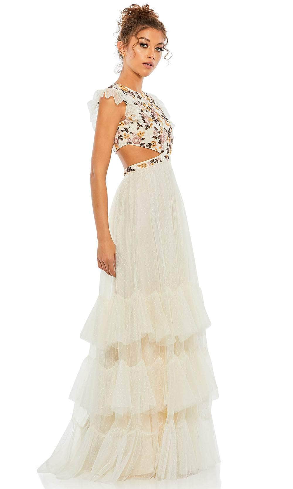 Mac Duggal 35106 - Sleeveless Tulle Formal Gown Special Occasion Dress