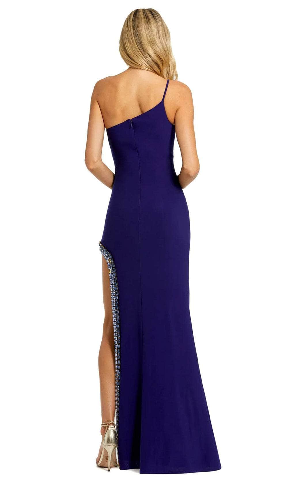Mac Duggal 44030 - Asymmetric Jersey Prom Gown Prom Dresses