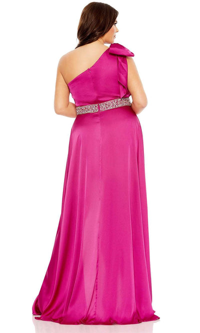 Mac Duggal 49576 - Asymmetrical Pleated Evening Gown Special Occasion Dress