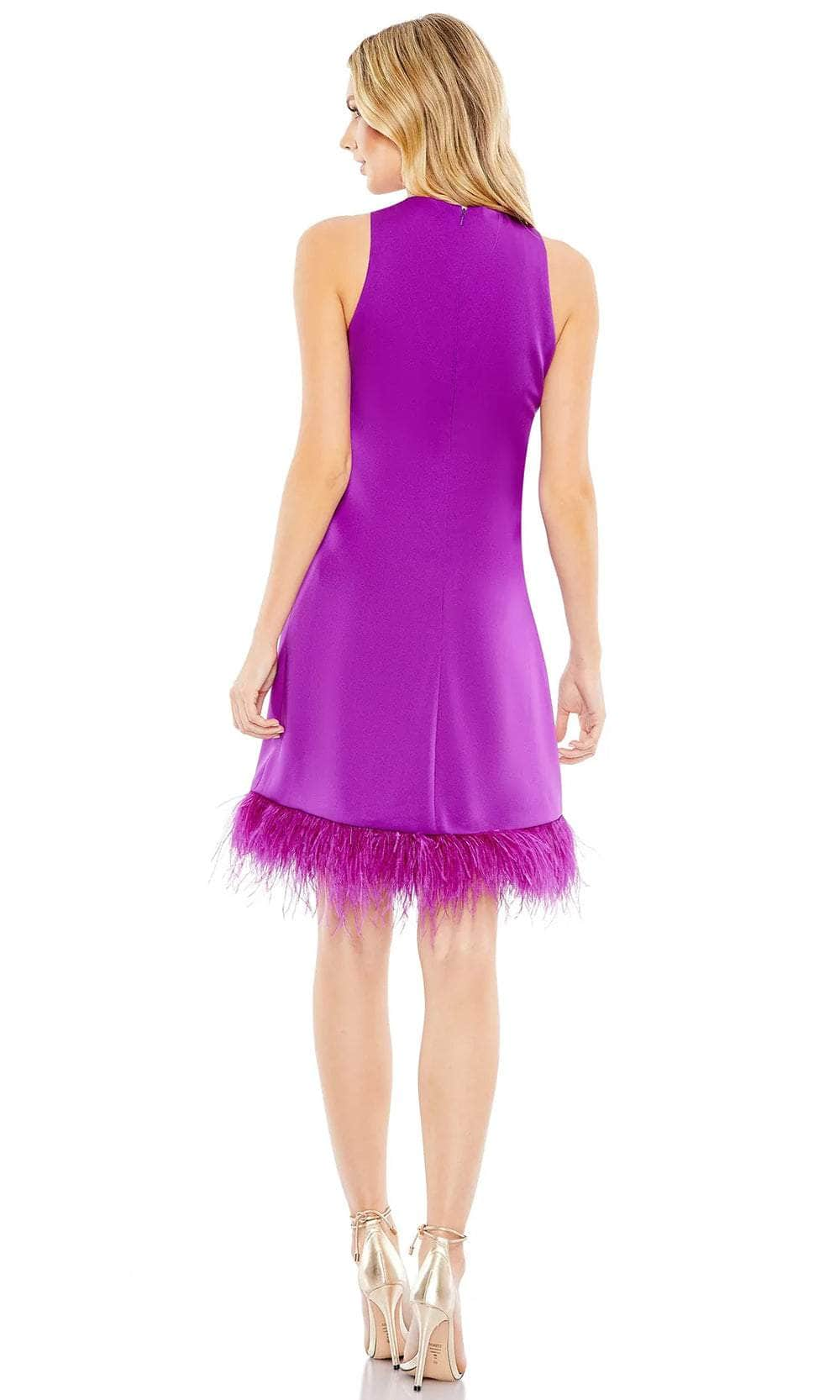 Mac Duggal 55805 - Feathered Hem Cocktail Dress Cocktail Dresses