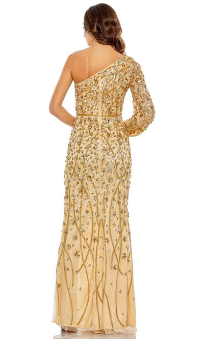 Mac Duggal 5659 - Beaded One Shoulder Evening Gown Evening Dresses Dresses