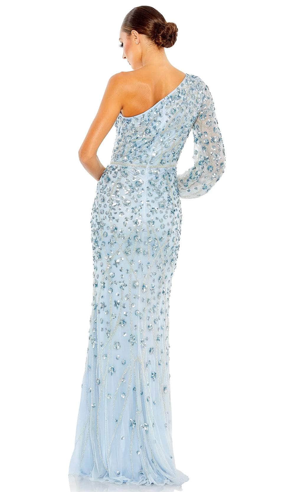 Mac Duggal 5659 - Beaded One Shoulder Evening Gown Evening Dresses Dresses