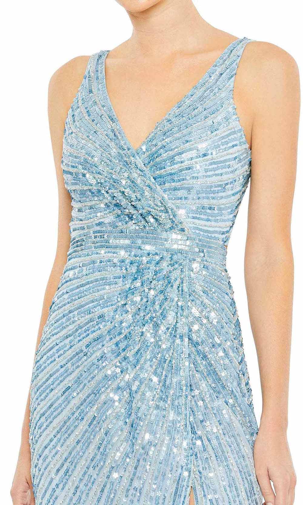 Mac Duggal 5685 - Sequin Cutout Back Evening Gown Special Occasion Dress