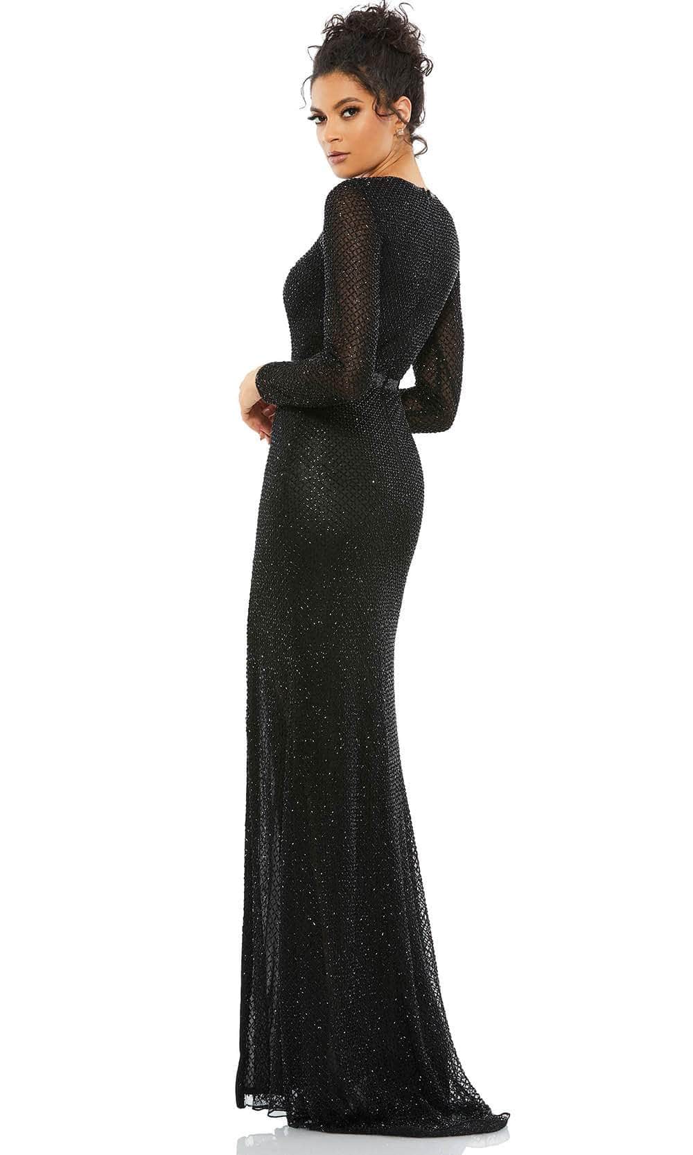 Mac Duggal 6089 - Long Sleeve High Neck Evening Gown Evening Dresses