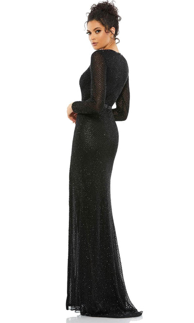 Mac Duggal 6089 - Long Sleeve High Neck Evening Gown Evening Dresses