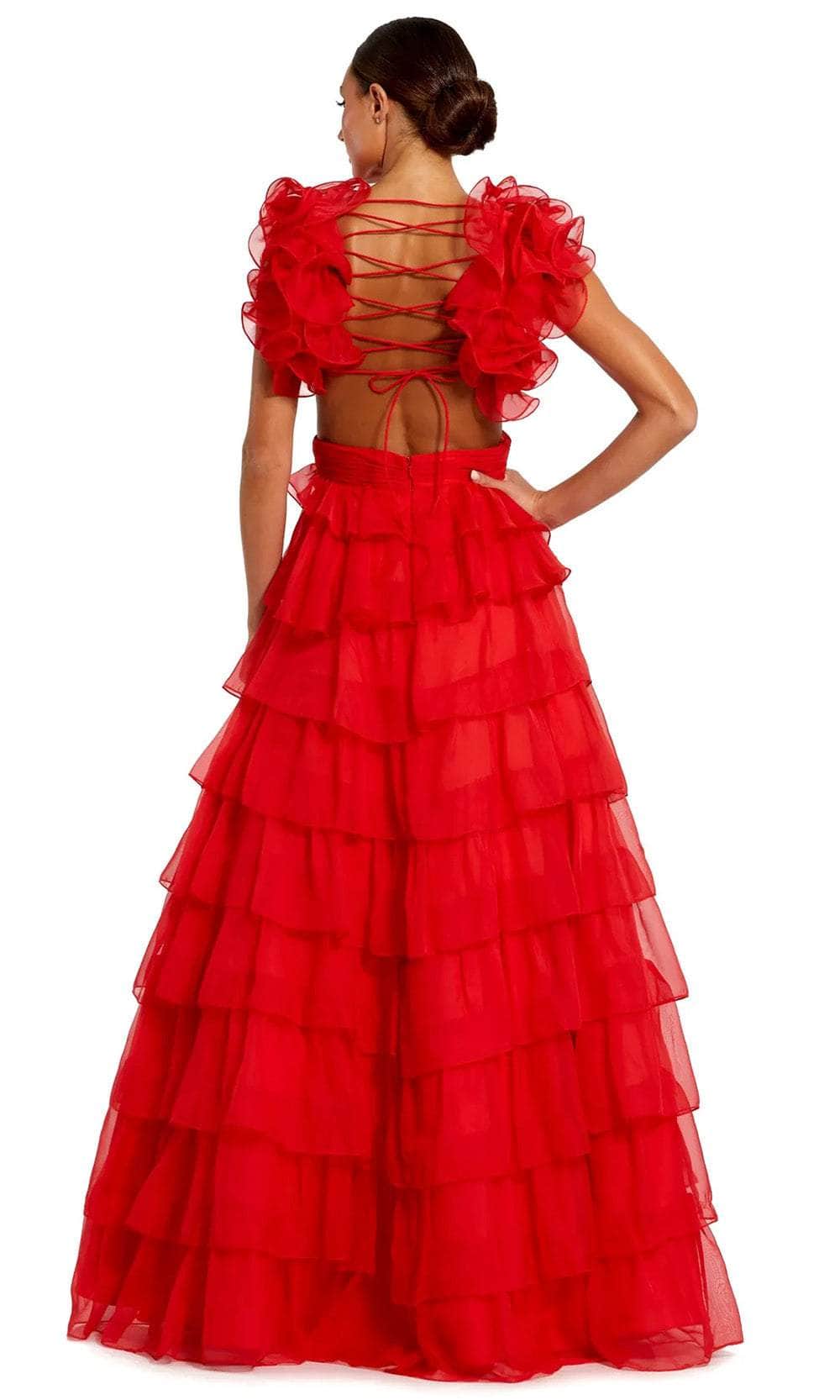 Mac Duggal 67959 - Tiered A-Line Evening Dress Prom Dresses
