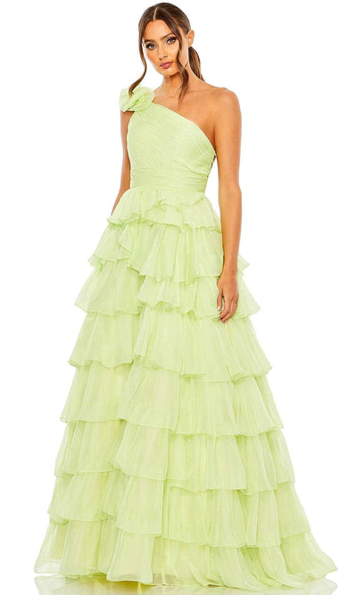 Mac Duggal 67979 - Tiered Chiffon Gown