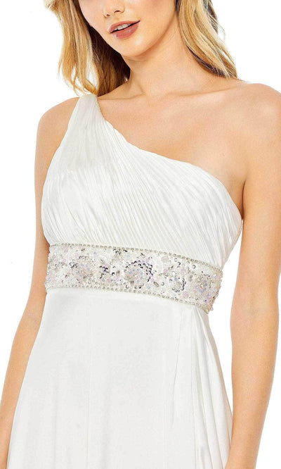 Mac Duggal 68170 - One Shoulder Asymmetric Evening Dress Evening Dresses