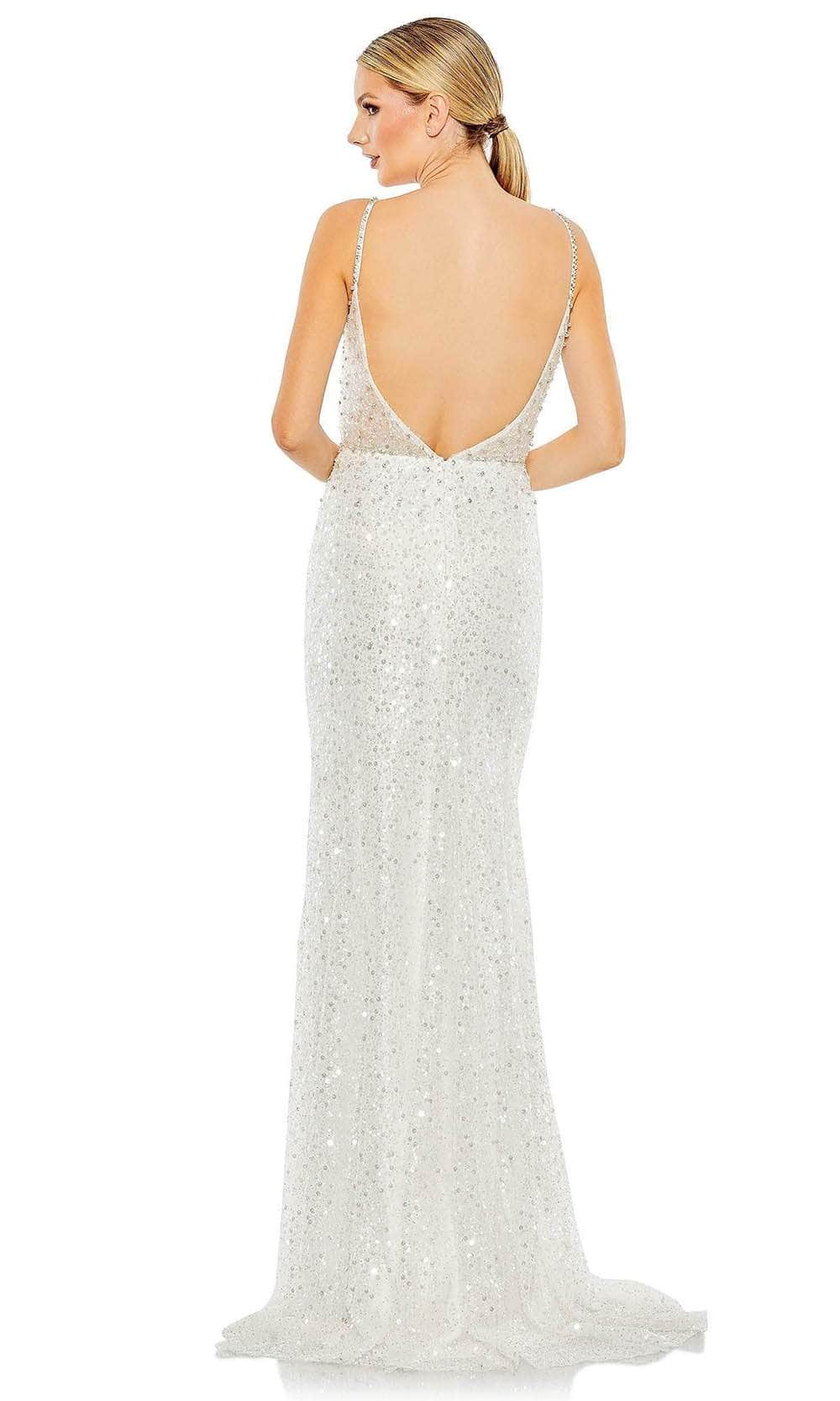 Mac Duggal 68175 - Embellished Plunging V-neckline Evening Dress Special Occasion Dress