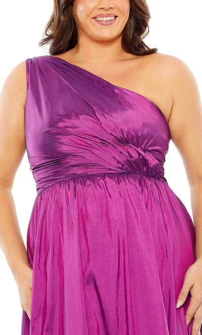 Mac Duggal 68527 - Ruffle Tiered A-Line Evening Gown Special Occasion Dress