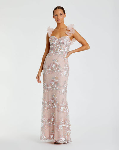 Mac Duggal 68880 - Romantic Floral Evening Dress Special Occasion Dress
