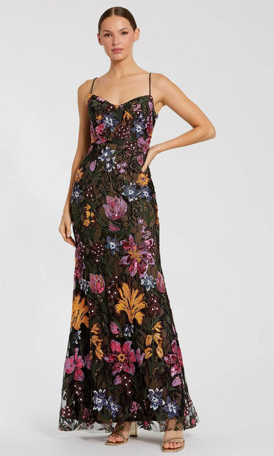 Mac Duggal 68885 - Elegant Spaghetti Strap Evening Dress Evening Dresses