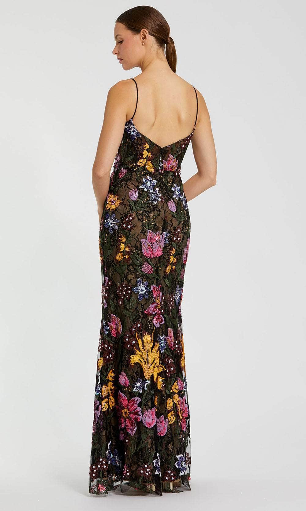 Mac Duggal 68885 - Elegant Spaghetti Strap Evening Dress Evening Dresses