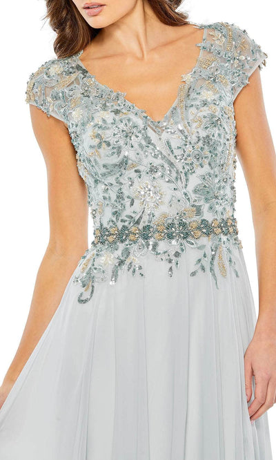 Mac Duggal 79365 - Beaded Chiffon Formal Dress Evening Dresses