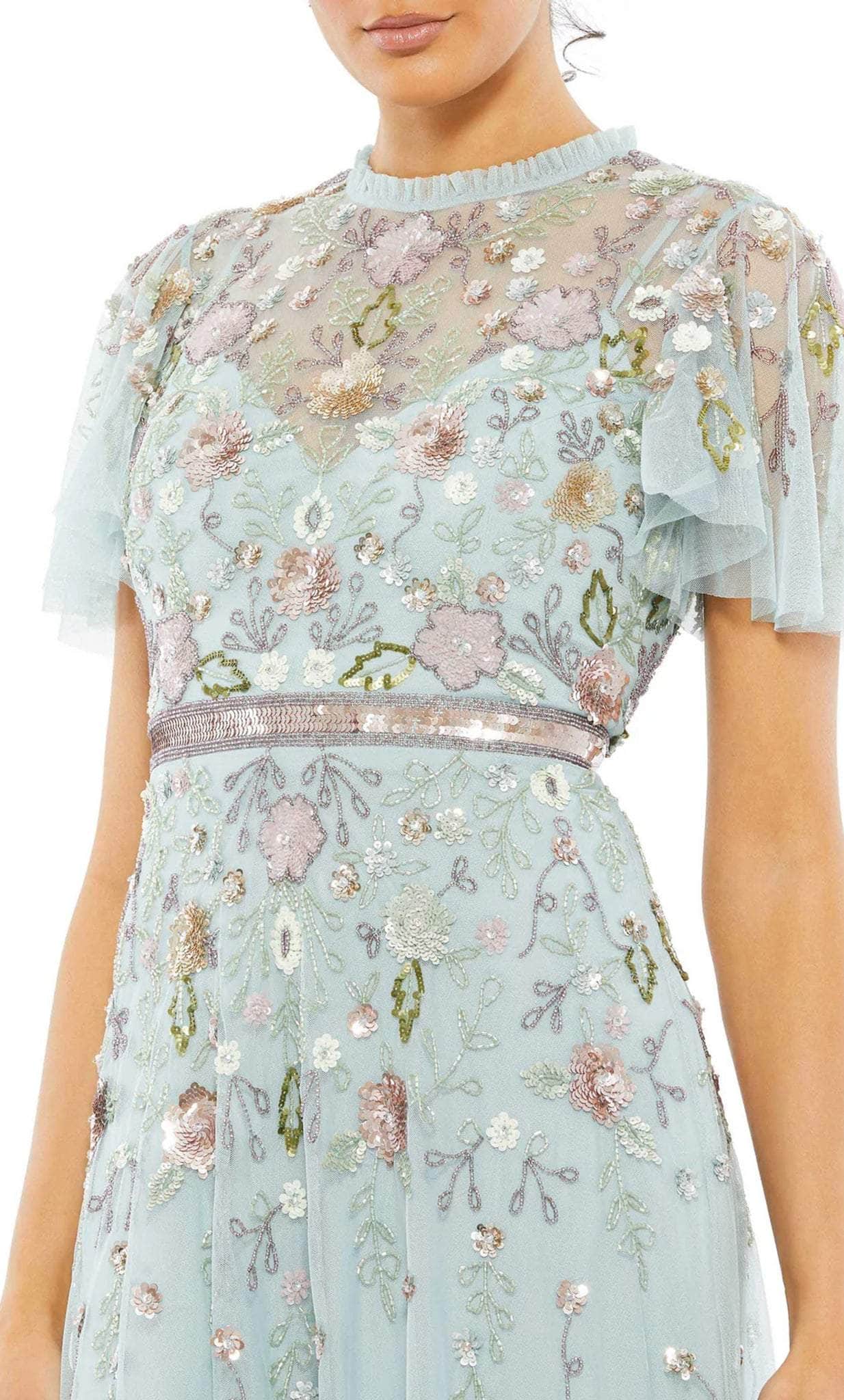 Mac Duggal 9136 - High Neck Dress