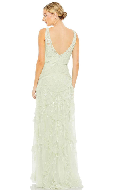 Mac Duggal 9162 - Sleeveless Deep V-neck Long Dress Special Occasion Dress