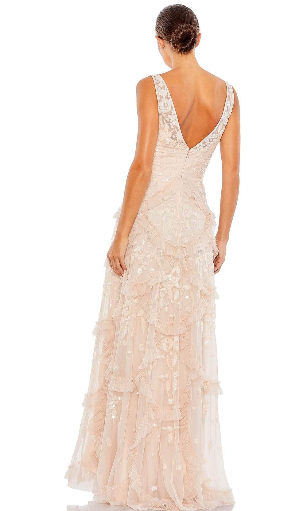 Mac Duggal 9162 - Sleeveless Deep V-neck Long Dress Special Occasion Dress