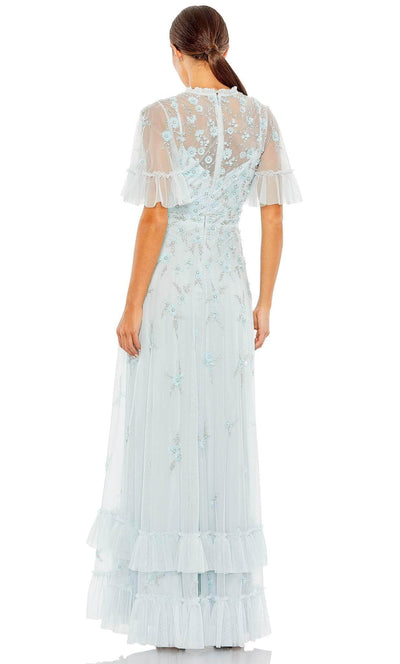 Mac Duggal 9199 - Floral Embellished A-line Evening Dress Special Occasion Dress