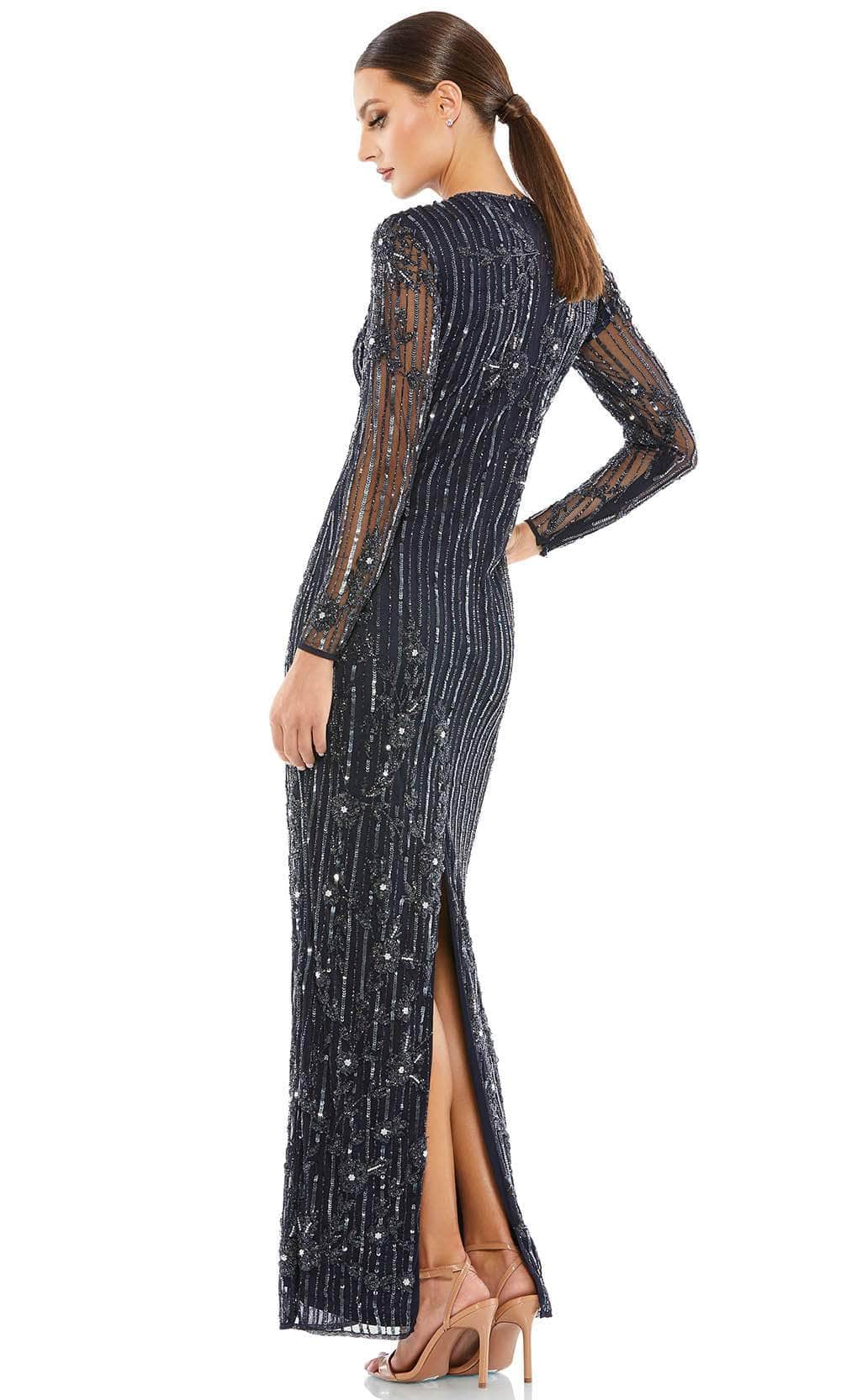 Mac Duggal 93626 - Long Sleeve Jewel Neck Evening Dress Special Occasion Dress