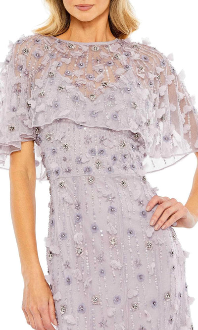 Mac Duggal 93653 - Embellished Sheath Evening Gown Evening Dresses