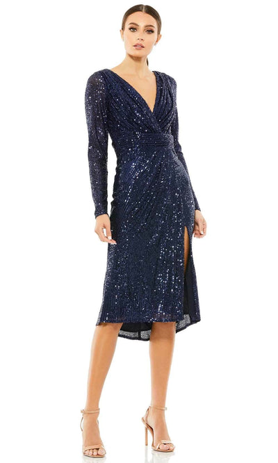 Mac Duggal A26555 - Long Sleeve Sequin Dress Cocktail Dresses