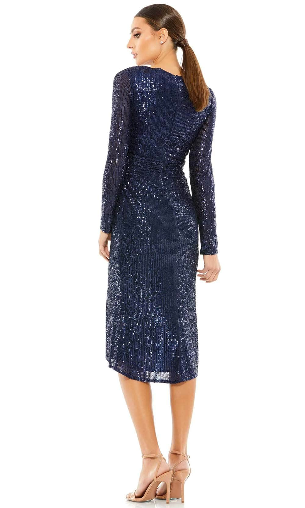 Mac Duggal A26555 - Long Sleeve Sequin Dress Cocktail Dresses