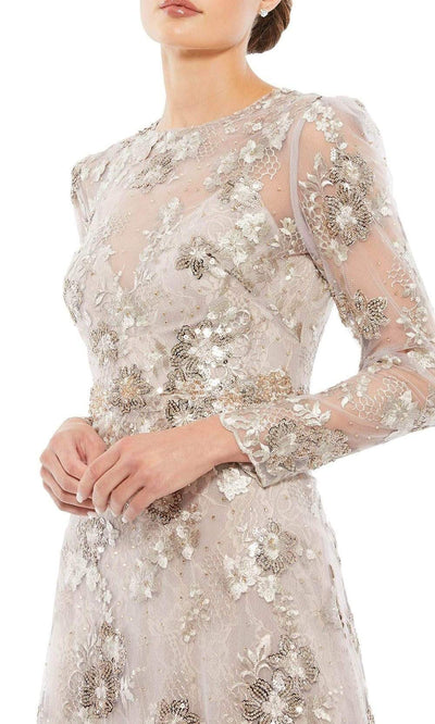 Mac Duggal Evening - 67875D Illusion Jewel A-Line Evening Dress Special Occasion Dress