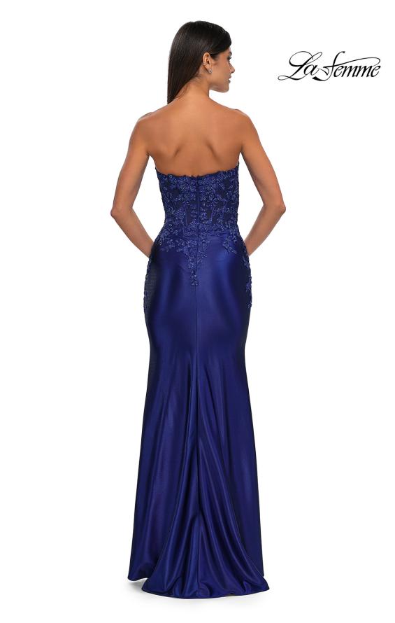 La Femme 32582 - Sweetheart Strapless Prom Gown