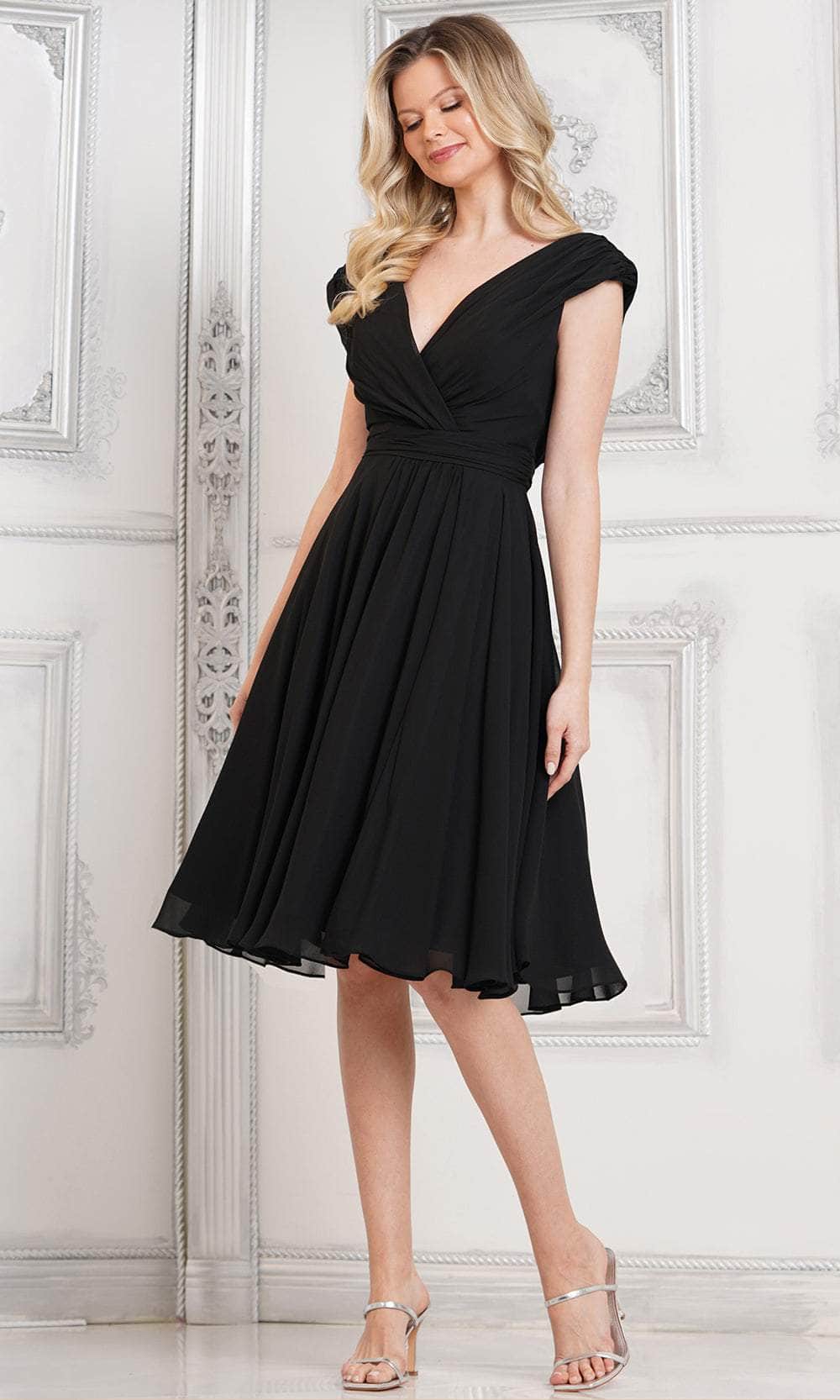 Marsoni by Colors M251S - Ruched A-Line Cocktail Dress Special Occasion Dresses