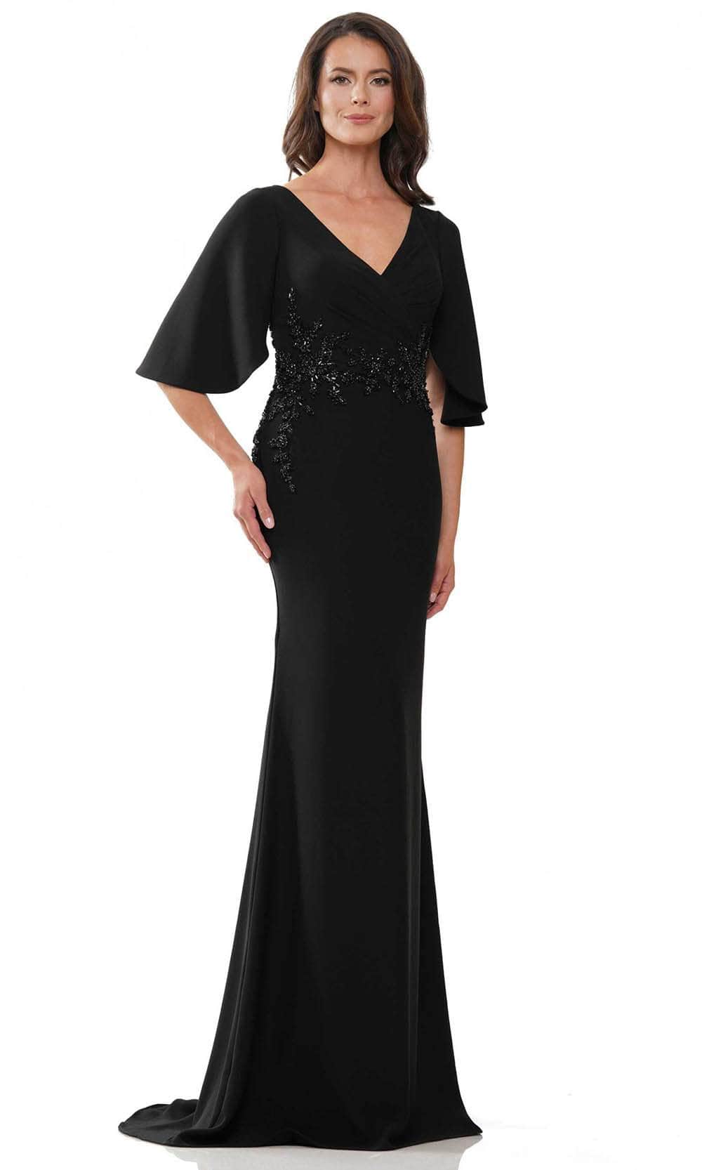 Marsoni by Colors MV1248 - Bead Embellished Mermaid Evening Gown Evening Dresses