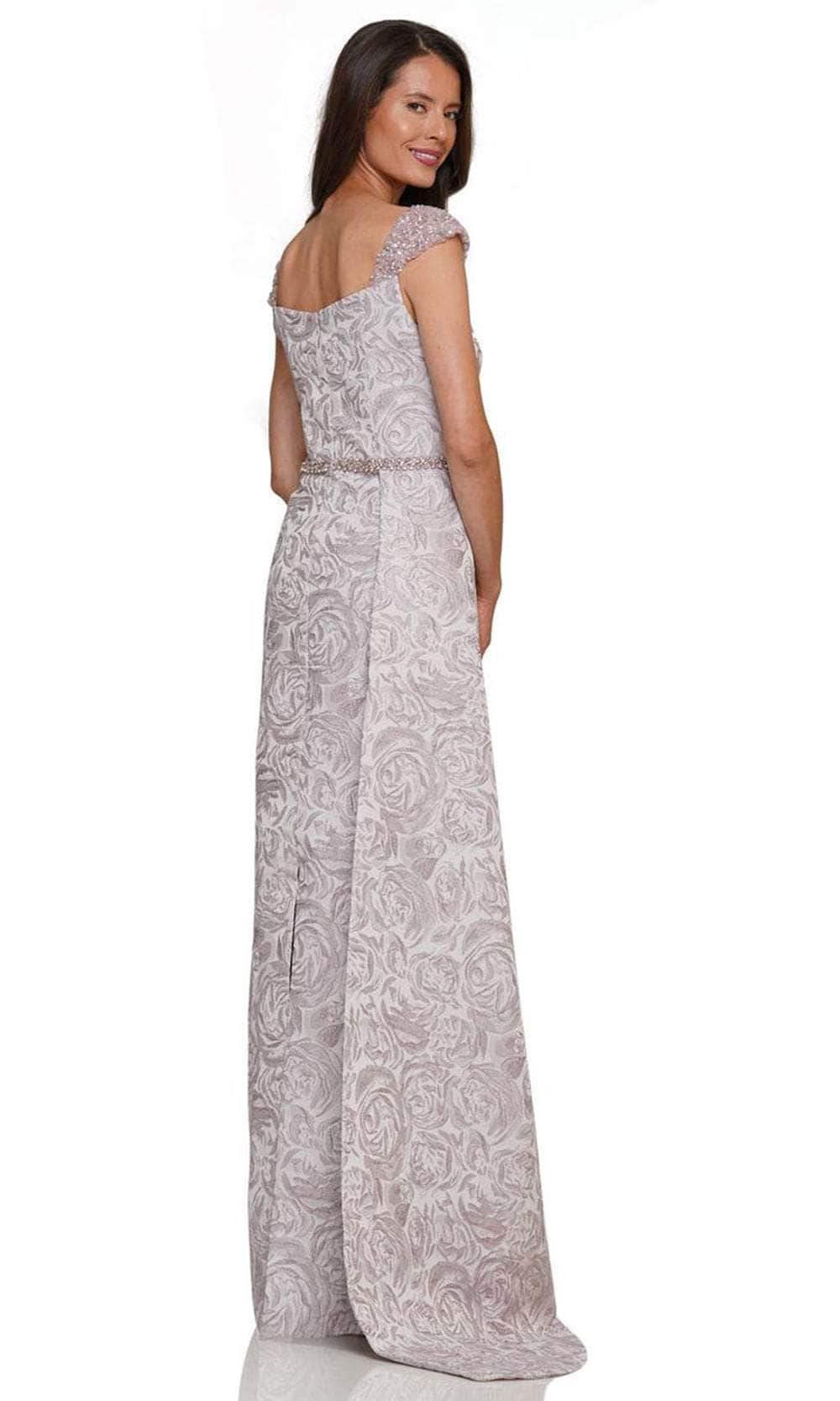 Marsoni by Colors MV1269 - Sleeveless Rhinestone Embellished Long Gown Mother of the Bride Dresses