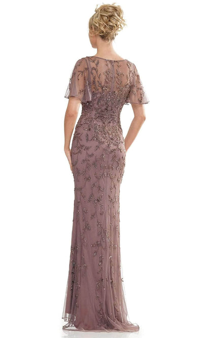 Marsoni by Colors MV1281 - Beaded Sheath Evening Dress Special Occasion Dress