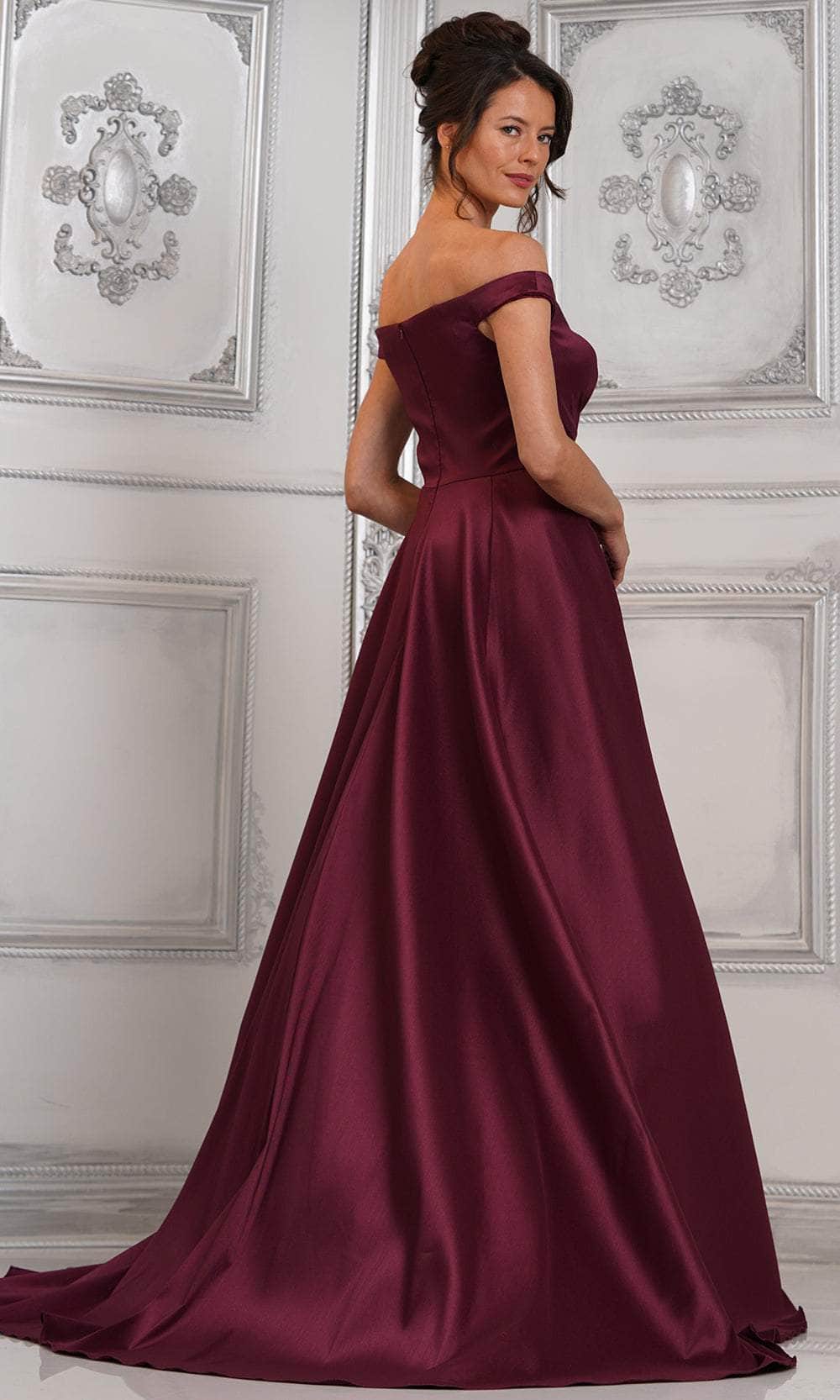 Marsoni by Colors MV1310 - Ruched Bodice Overskirt Formal Gown Special Occasion Dress