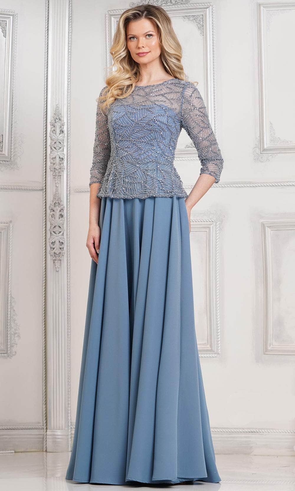 Marsoni MV1319 Prom Dress - Slate Blue | NewYorkDress Marsoni MV1319 Prom Dress - Slate Blue | NewYorkDress