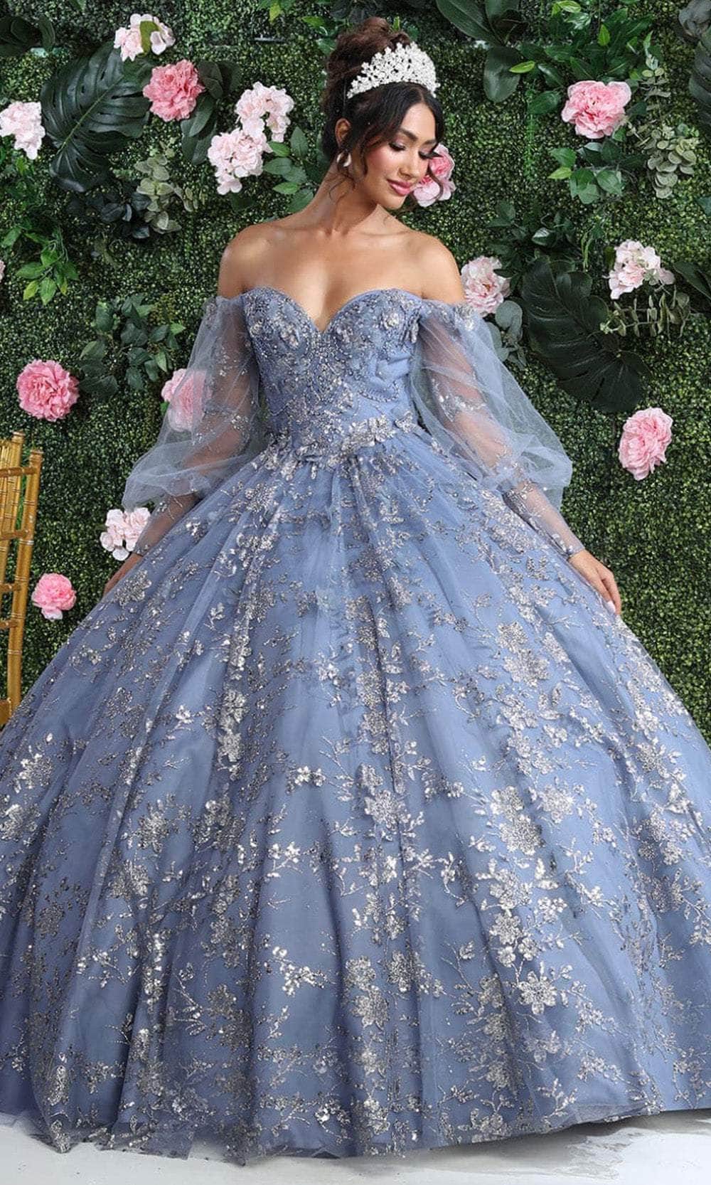 May Queen LK206 - Long Ballgown Dress