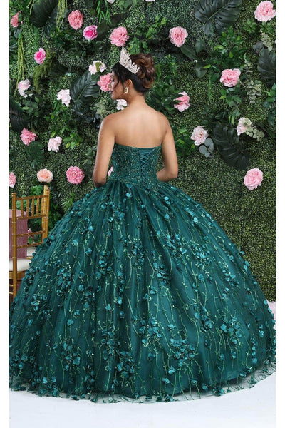 May Queen LK217 - Applique Sweetheart Ballgown Quinceanera Dresses 