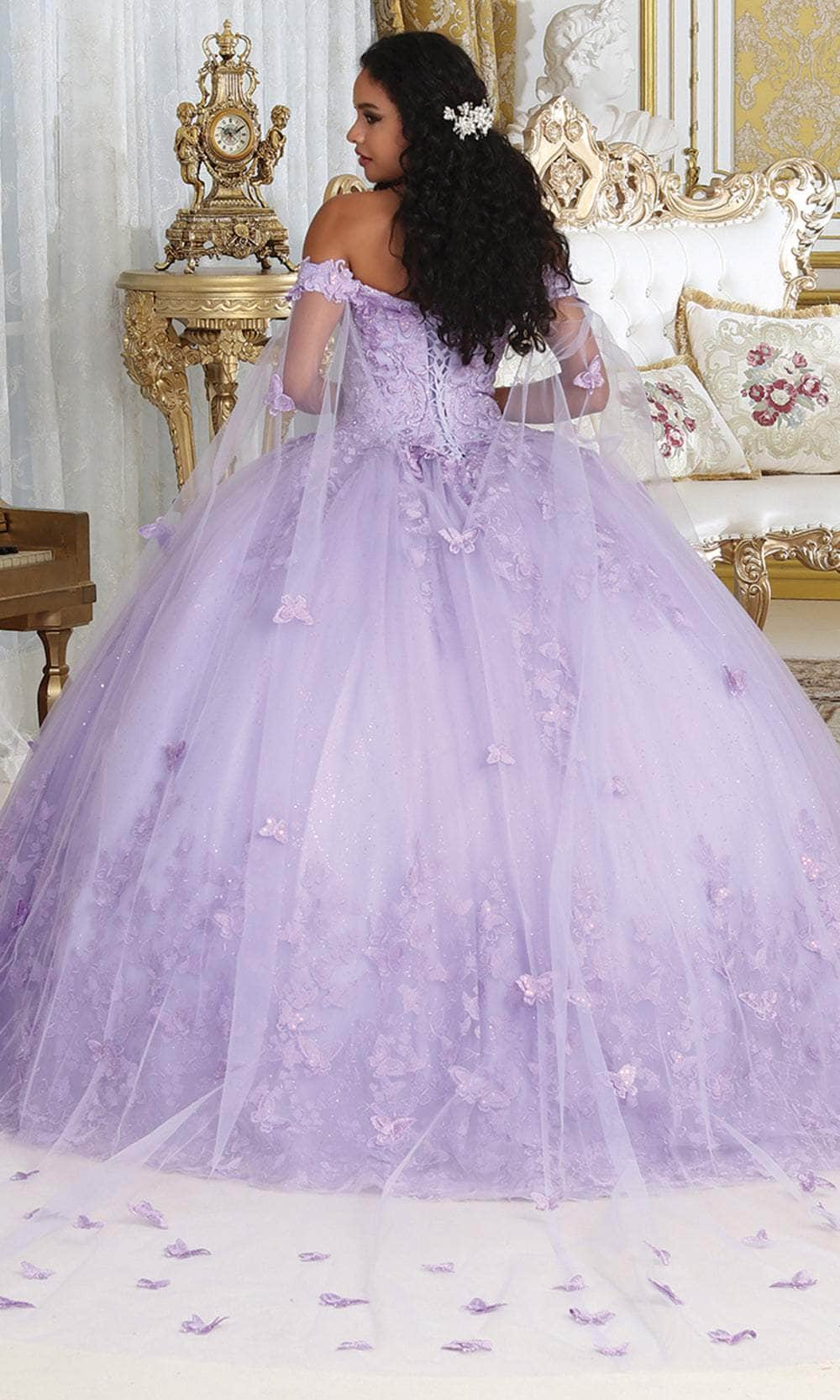 May Queen LK236 - Off Shoulder Ballgown Special Occasion Dresses